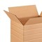 25 Pack Multi Depth Corrugated Shipping Boxes Strong Cartons for Packing and Storage 13 1⁄4 x 10 1⁄4 x 12